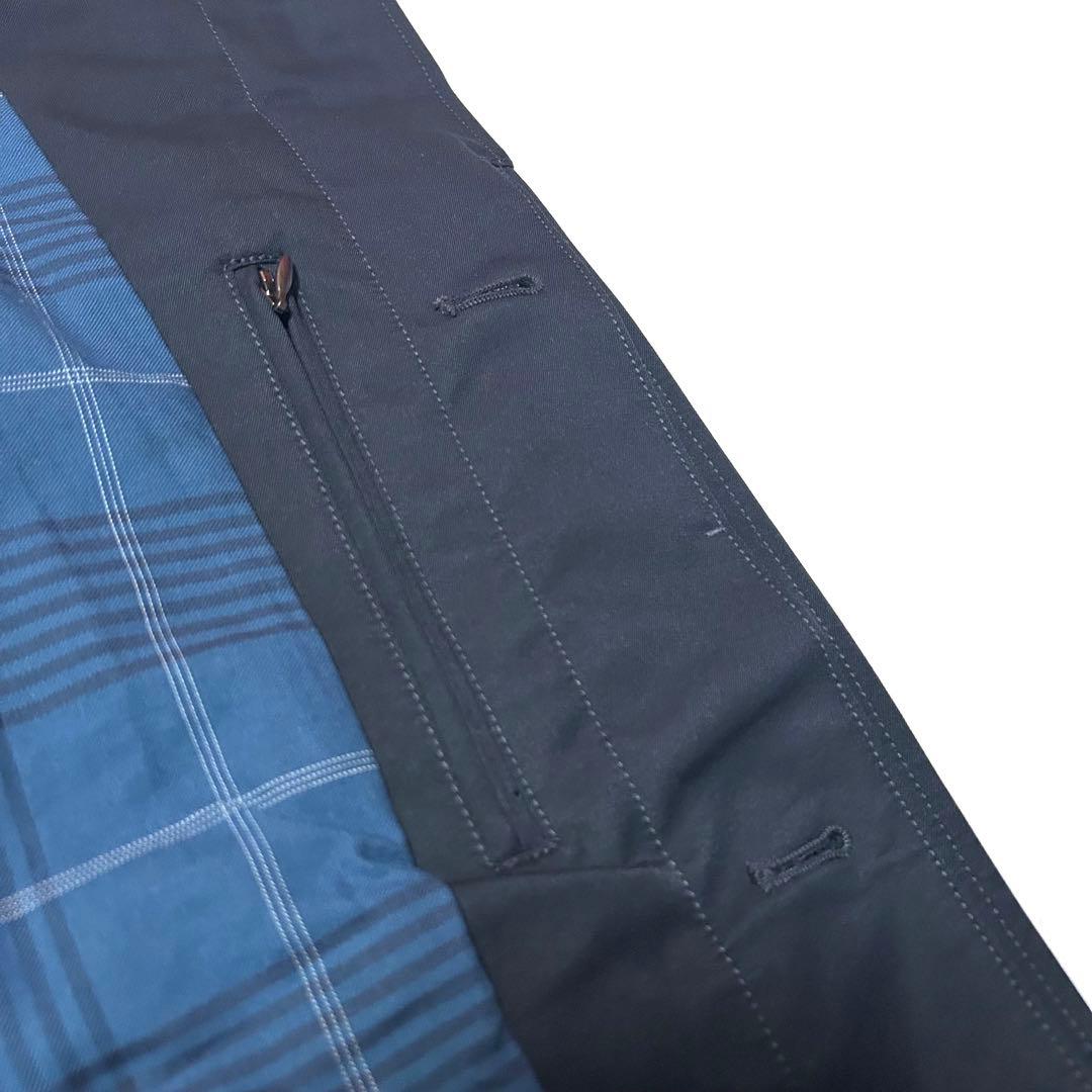 新品　Lサイズ　ナナミカ　ゴアテックス ショートステンカラーコート　ネイビー 新品 Lサイズ ナナミカ ゴアテックス ショートステンカラー