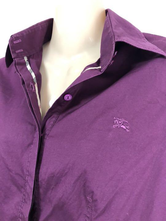 バーバリー シャツ ブラウス サイズ40 p4H38-m22413059255 BURBERRY LONDON 定番日本製