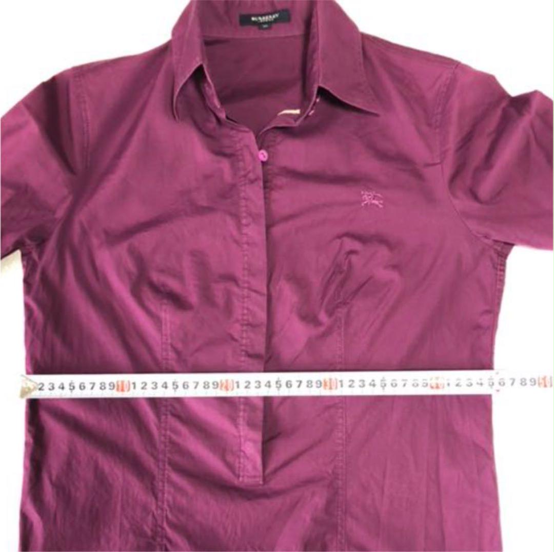 バーバリー シャツ ブラウス サイズ40 p4H38-m22413059255 BURBERRY LONDON 定番日本製