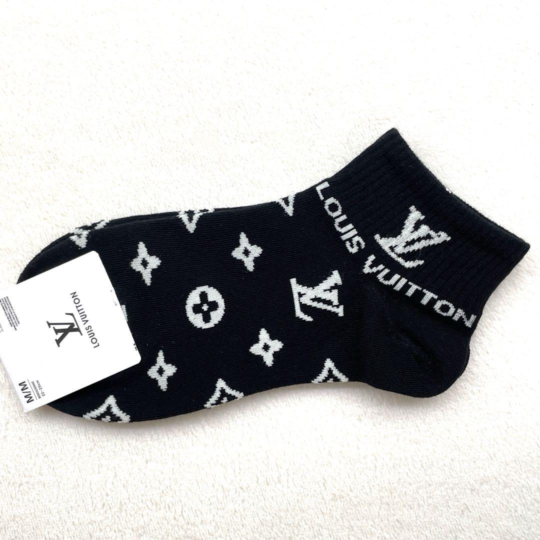 【国内完売】ルイヴィトン ★ LV × TM ソックス モノグラム LOUIS VUITTON モノグラム ソックス 黒 ルイヴィトン - メルカリ