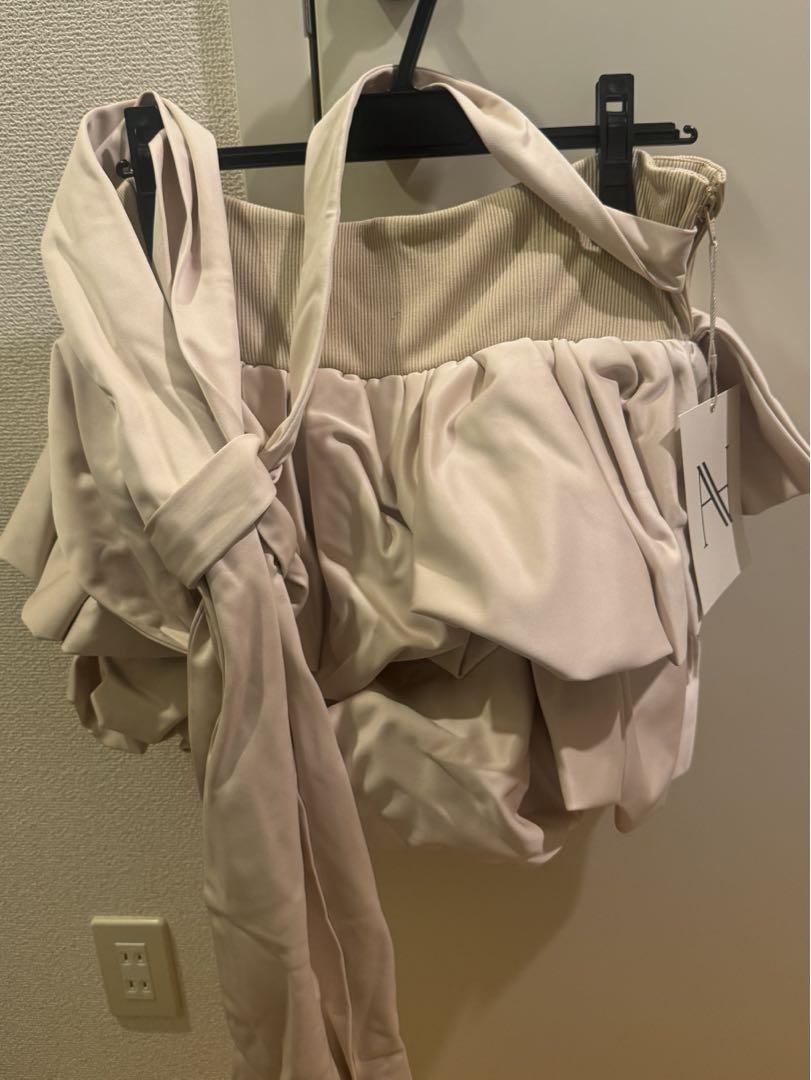 小物 HAENGNAE 24aw OMOCHI OBI BELT / Beige
