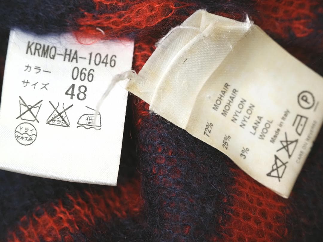 本人期 ビンテージアーカイブ アレキサンダーマックィーン モヘア混ニット48 本人期 ビンテージアーカイブ アレキサンダーマックィーン モヘア混ニット48