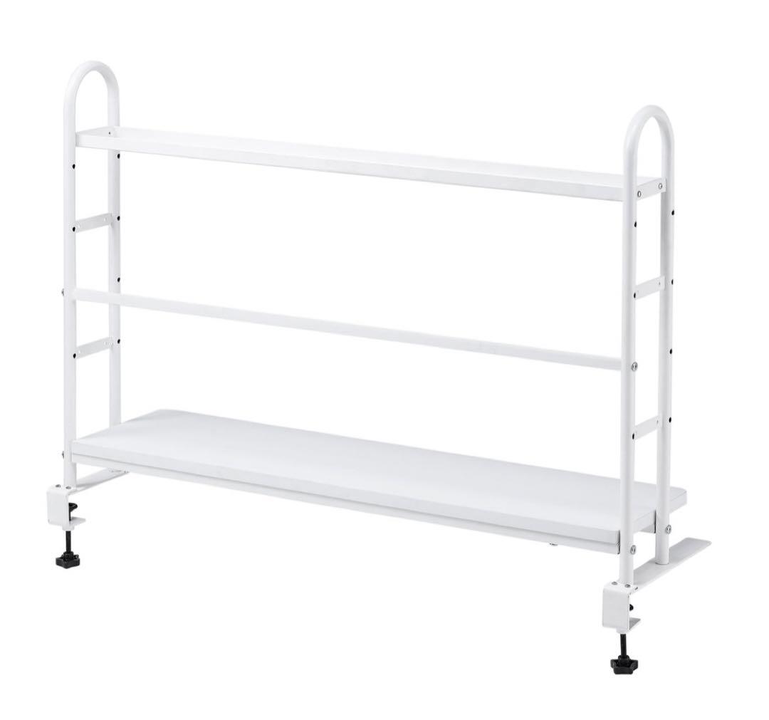 イケア IKEA HILVER 竹天板 長さ140 幅65 OLOV 脚4本付き