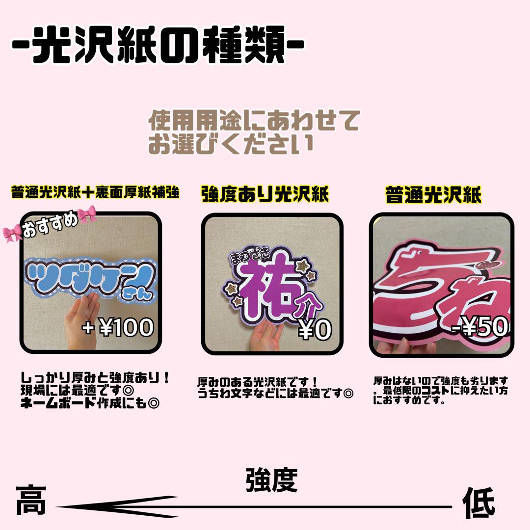 うちわ文字 オーダー 受付中 アイドル ライブ 2 - メルカリ