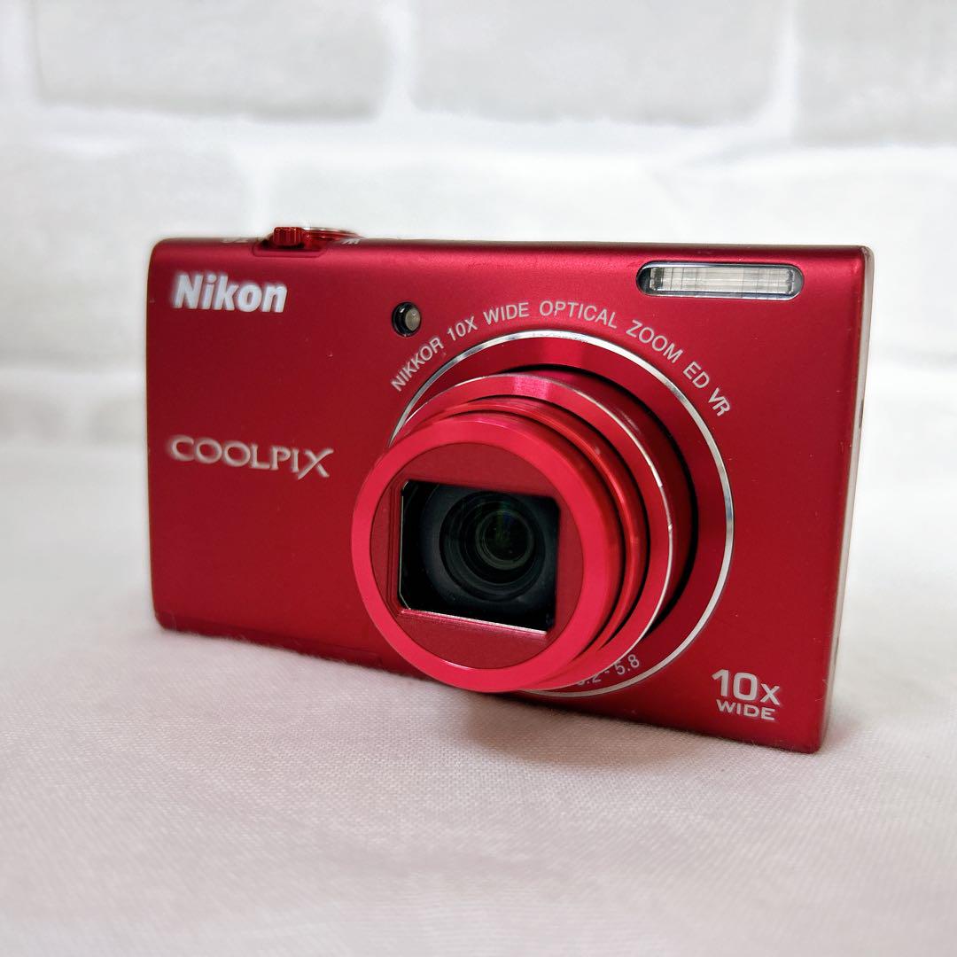✨【Nikon COOLPIX S6200 ブリリアントレッド】✨