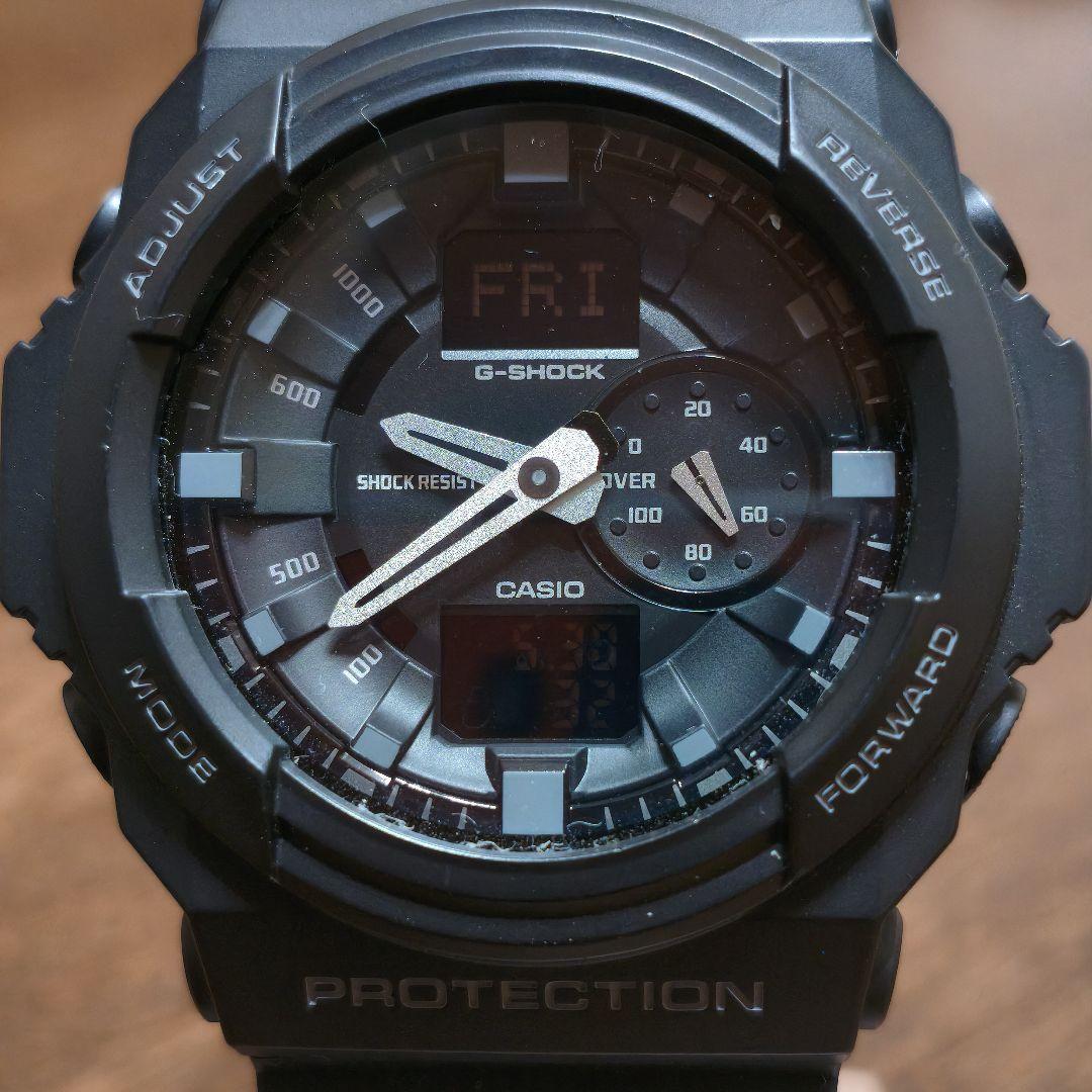 超美品 CASIO G-SHOCK GA-150-1AJF 電池交換 異常無