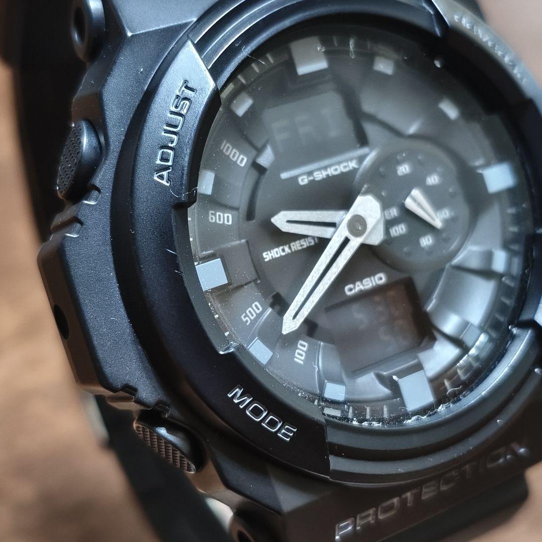 超美品 CASIO G-SHOCK GA-150-1AJF 電池交換 異常無