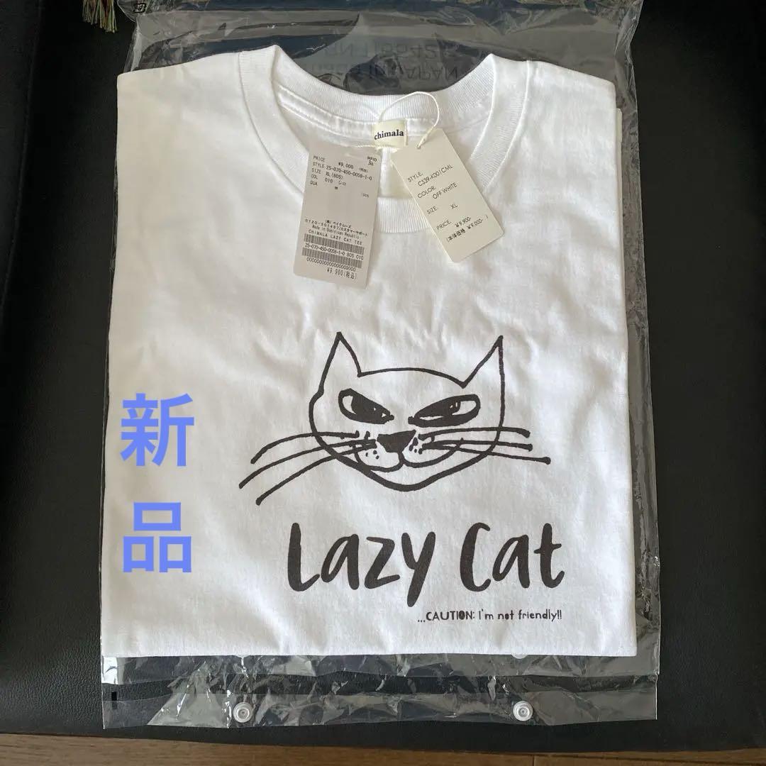 値下げ【新品】【25SS】Chimala Lazy Cat Tシャツ XL