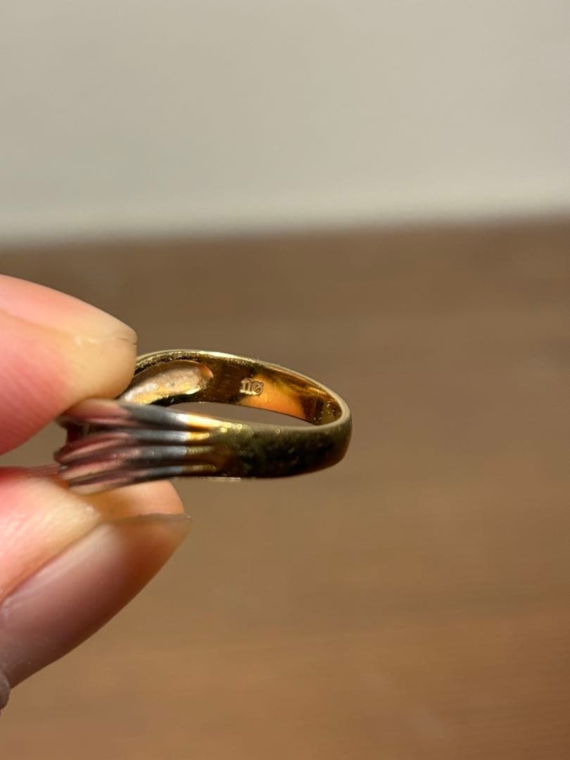 K18 Pt900 コンビネーションリング K18 Pt900 コンビネーションリング