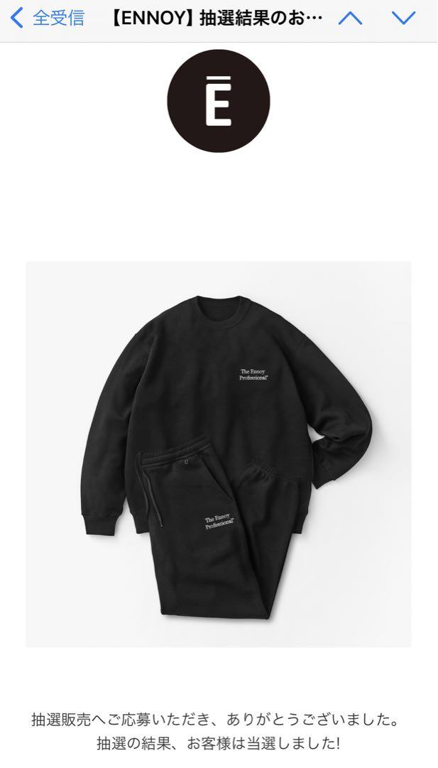 エンノイ PROFESSIONAL CREW SWEAT Mサイズ ENNOY PROFESSIONAL CREW SWEAT Mサイズ