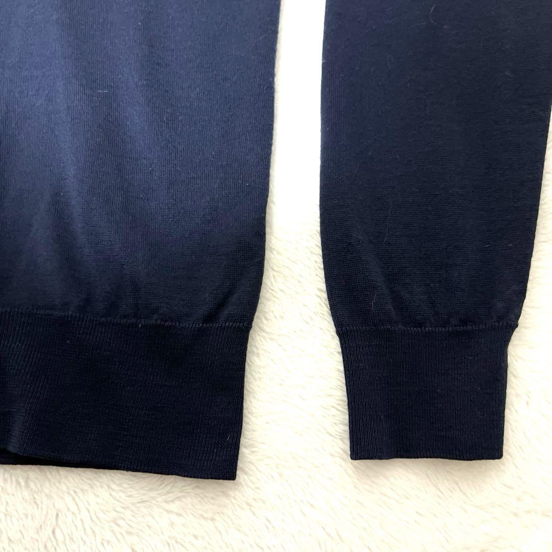 【美品】ジョンスメドレー　タートルネック　30ゲージ