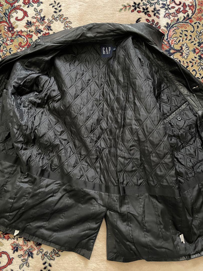 野村訓市 着用 OLD GAP カーコート カウハイドレザージャケット M-