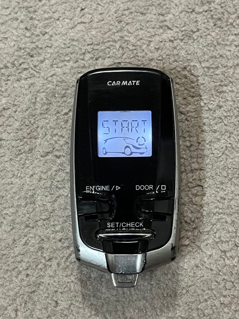 TE-W73PSBカーメイトエンジンスターターやや傷や汚れあり