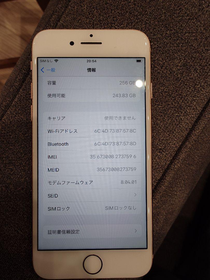 Apple iPhone 256GB 本体