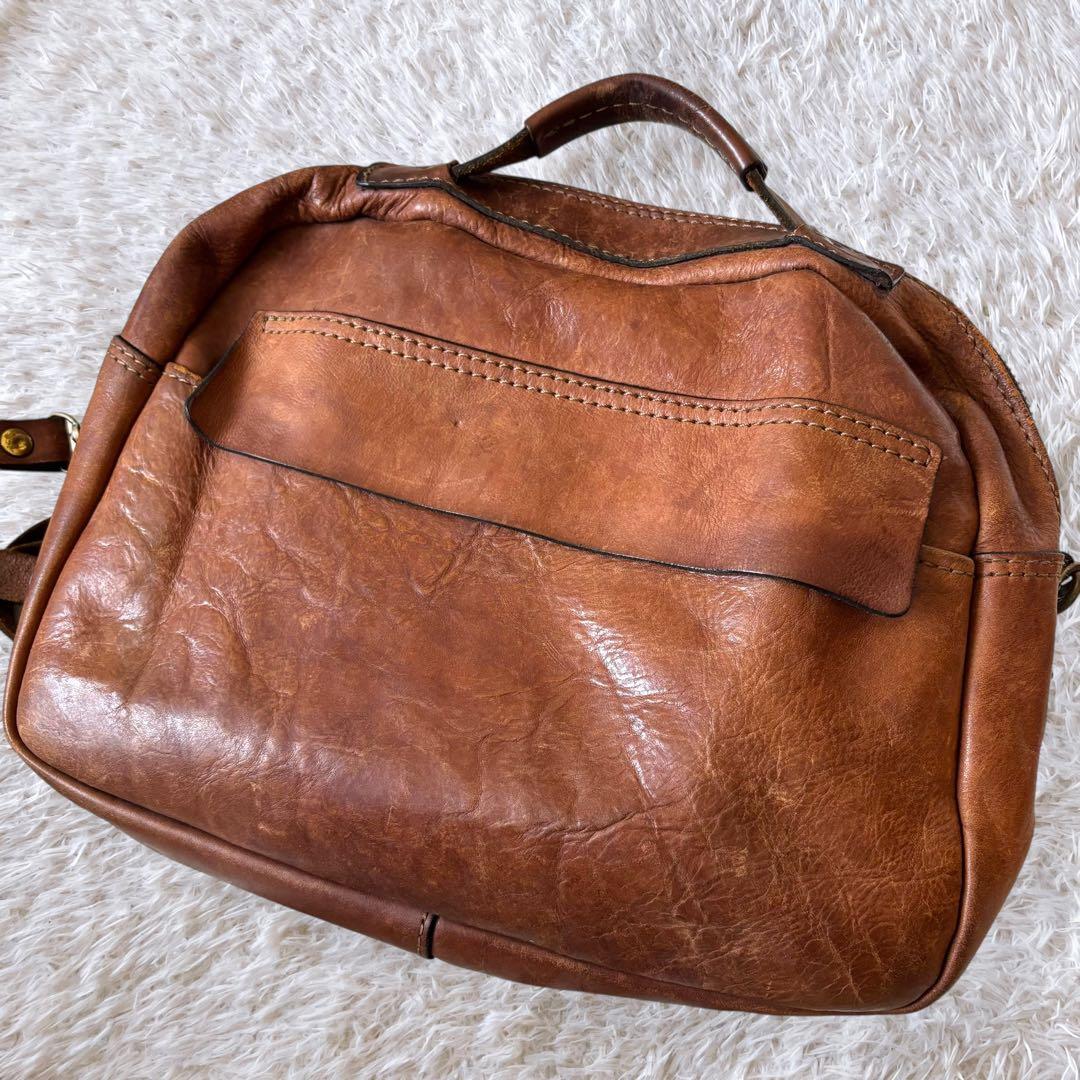 HERZ 2way レザーショルダーバッグ ヘルツ