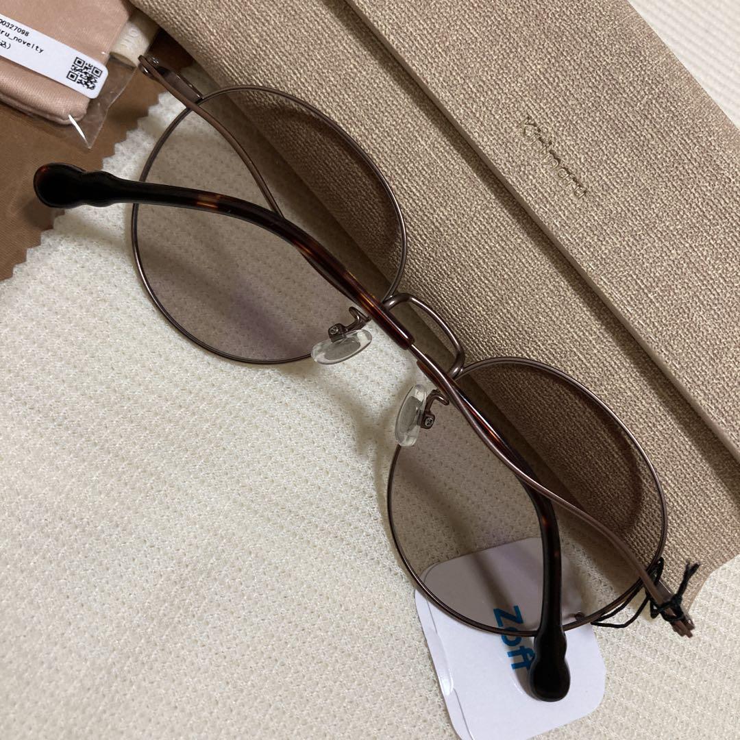 きりまる zoff サングラス メタルフレーム