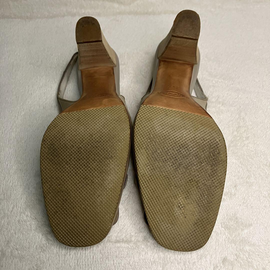 TOD’S トッズ レザー パンプス ハイヒール 36.5 23.5cm