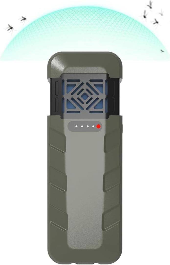 K063 蚊取り器 キャンプ 虫除け 最強 9600mAh電池式 携帯防虫器