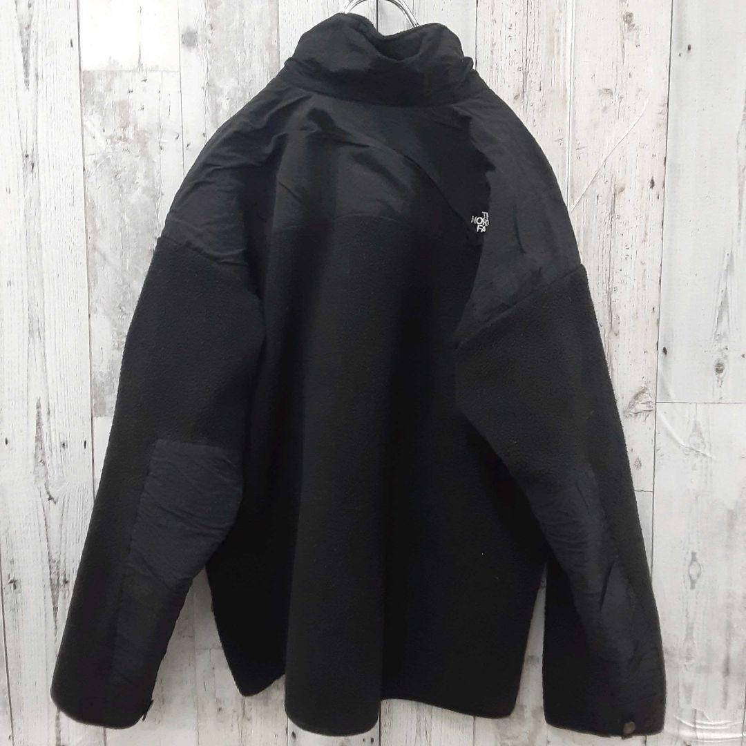 格安お得 美品US規格ノースフェイスデナリジャケット刺繍ロゴブラック黒ポーラテック tT3Z5-m22428798593 豊富な