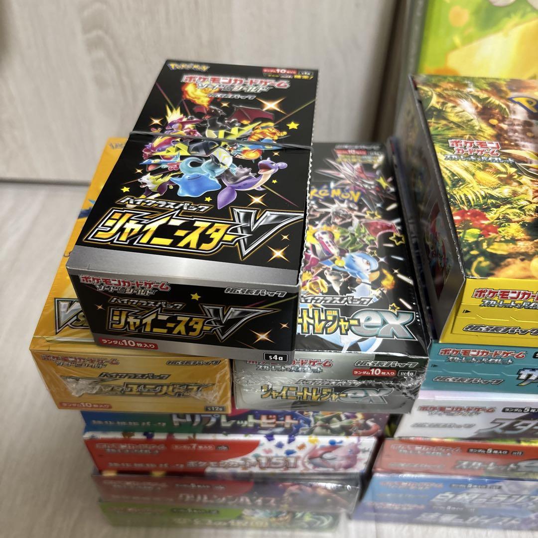 ポケモンカードBOX 引退品 引退品】ポケモンカードBOX &バラパックまとめ売り