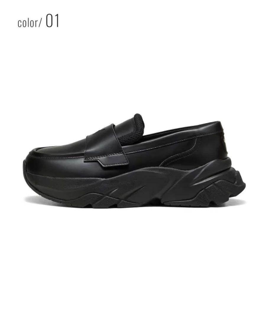 PUMA 厚底ローファー　23.5