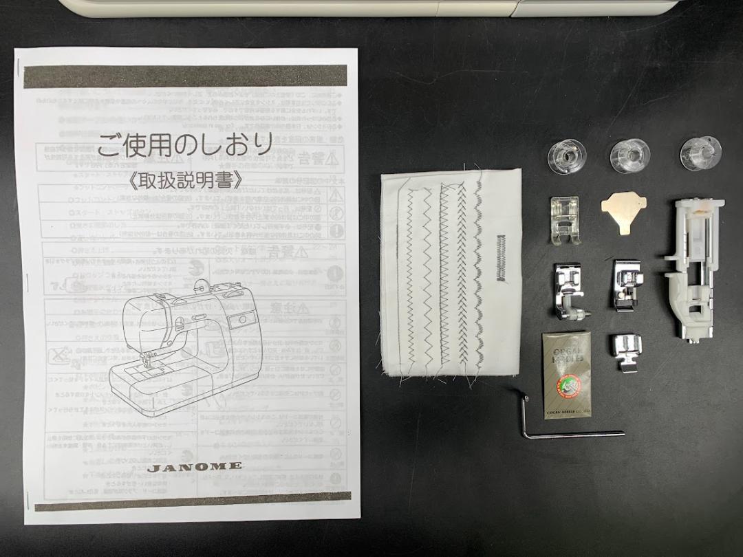 ☆安心の保証付き☆ ジャノメ G5000 503型 整備済みミシン本体