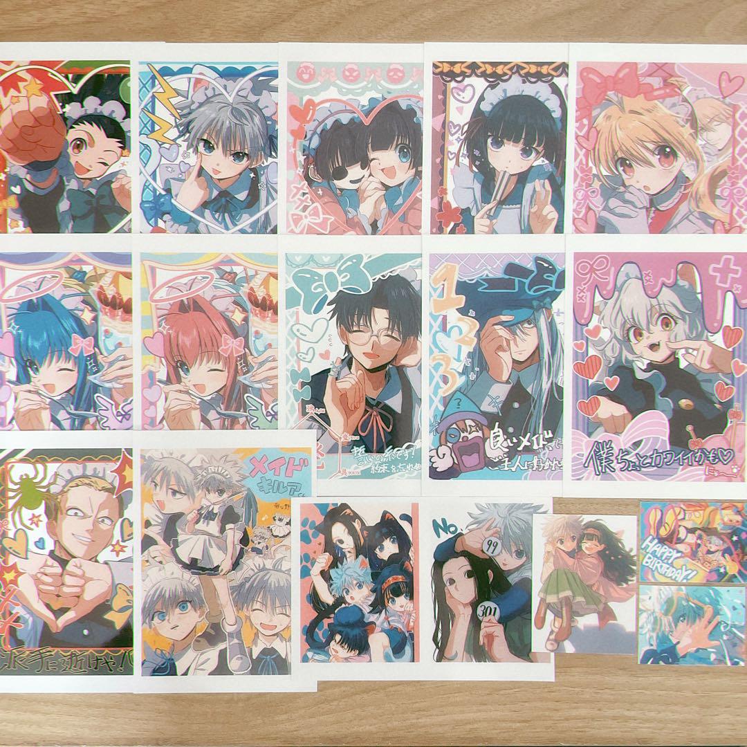 ハンターハンター ブロマイド 14枚 キャラクターグッズ - ポスター