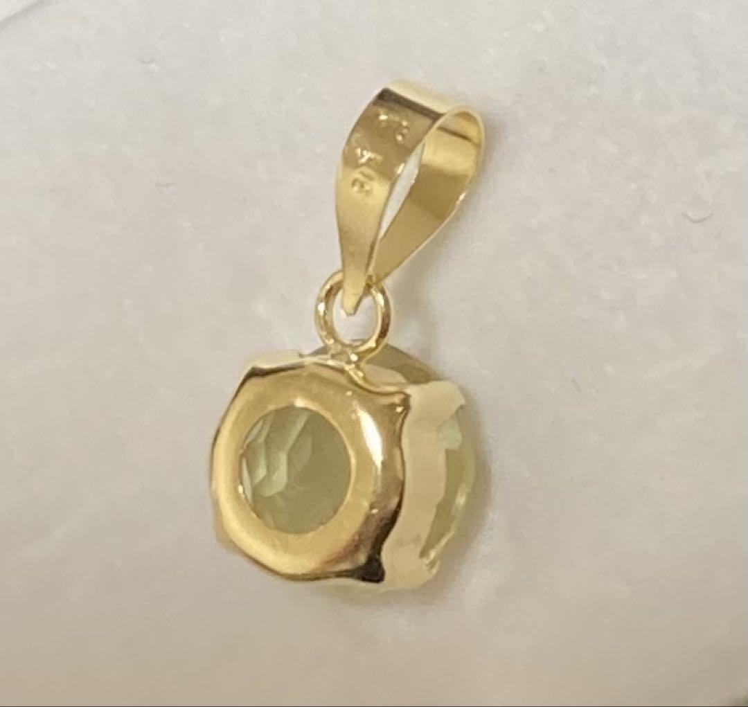 K18 シリマナイトペンダントトップ　1.15ct