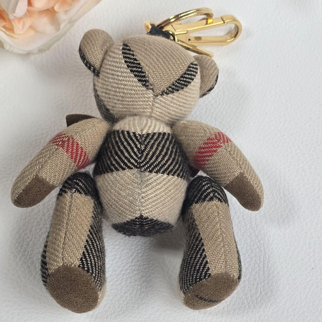 【美品】BURBERRY トーマスベア キーチェーン キーホルダー ノバチェック