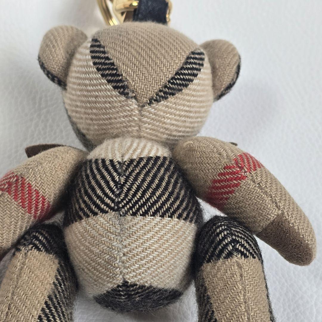 【美品】BURBERRY トーマスベア キーチェーン キーホルダー ノバチェック