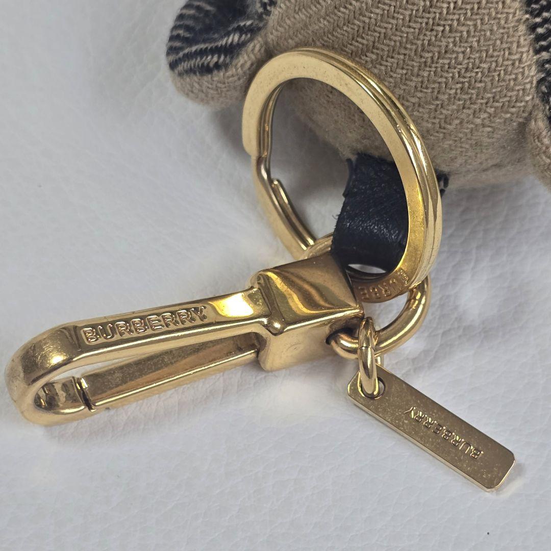 【美品】BURBERRY トーマスベア キーチェーン キーホルダー ノバチェック