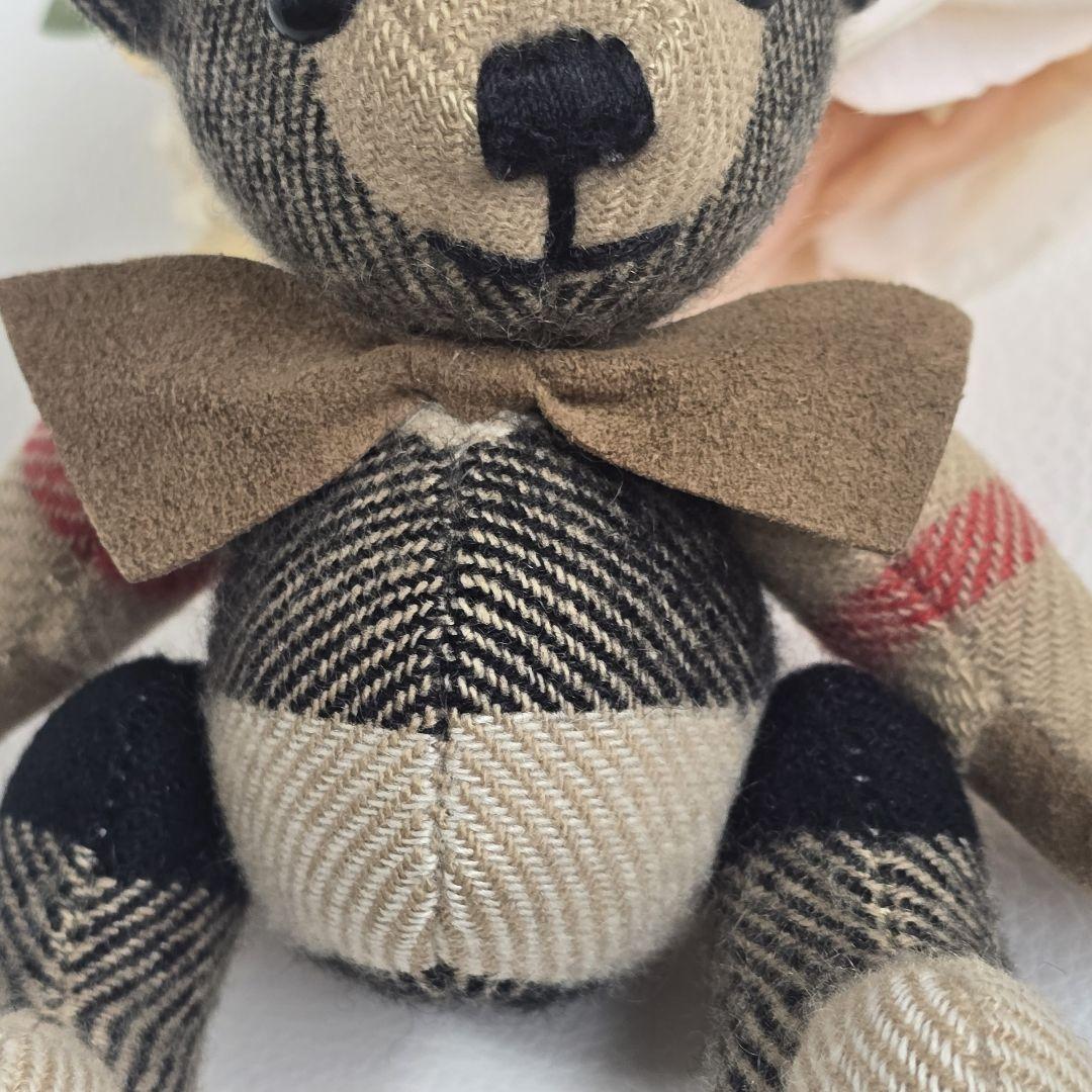 【美品】BURBERRY トーマスベア キーチェーン キーホルダー ノバチェック