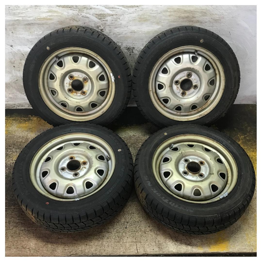 43 AUTOBACS 155/65R14 2023年製 ほぼ新品 スタッドレス