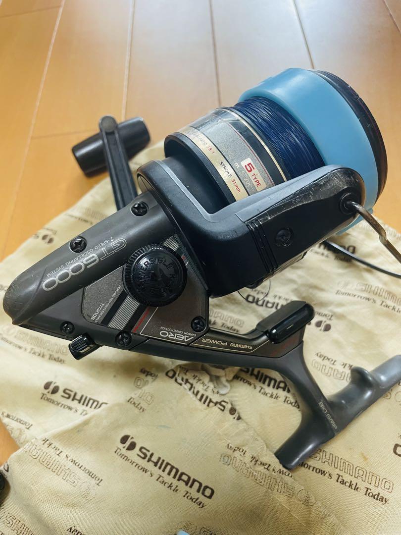 SHIMANO パワーエアロGT6000 リール 2個セット