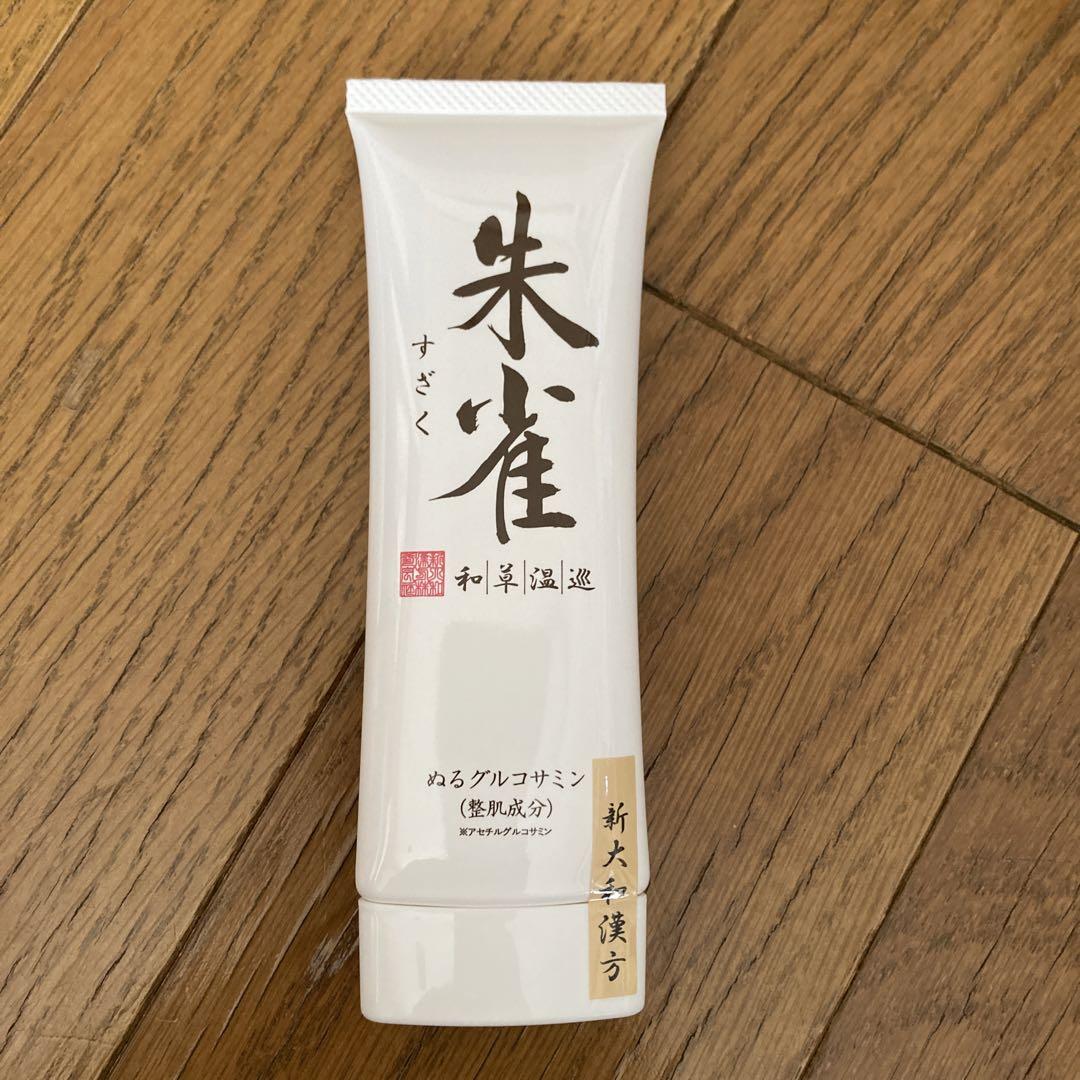 ぬるグルコサミン　朱雀 　ボディクリーム 塗るグルコサミン 朱雀 80g ボディクリーム