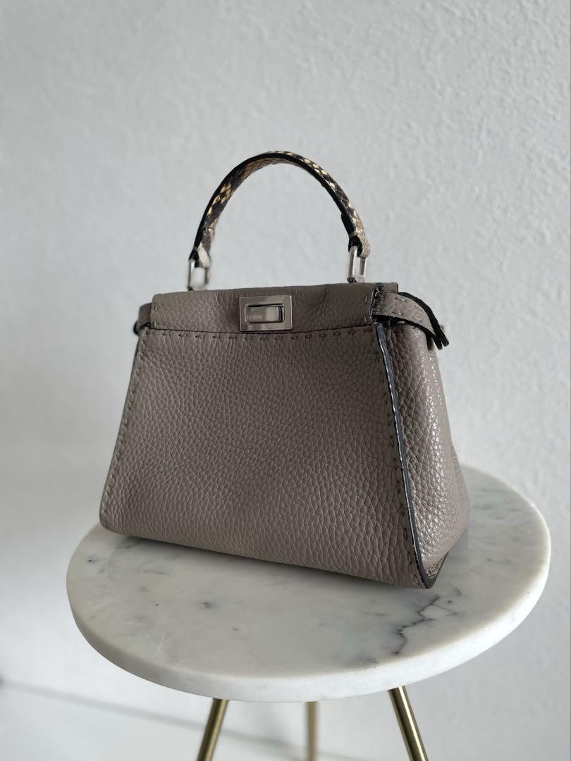 FENDI ピーカブー セレリア ミニ パイソン