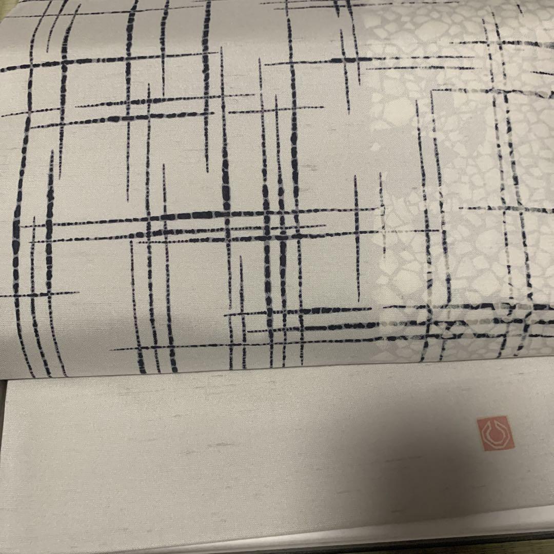 【新品 、未使用】牛首紬　名古屋帯