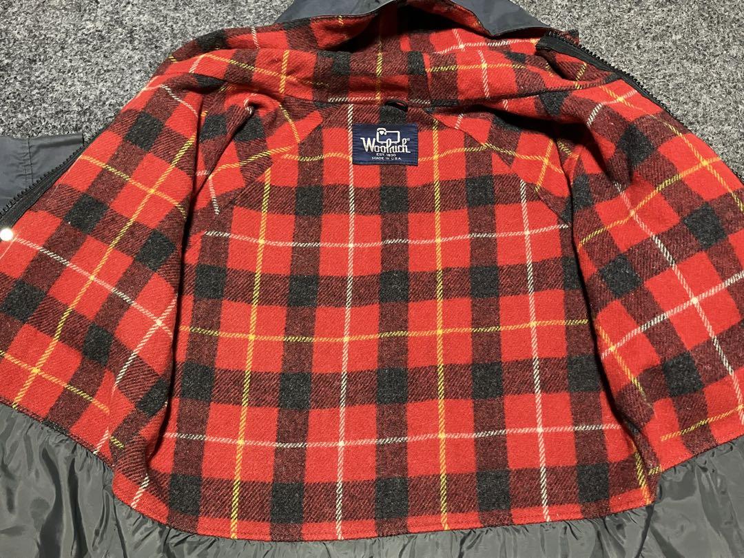 90s アメリカ製Woolrich ウールリッチ ライニング付きマウンテンパーカ