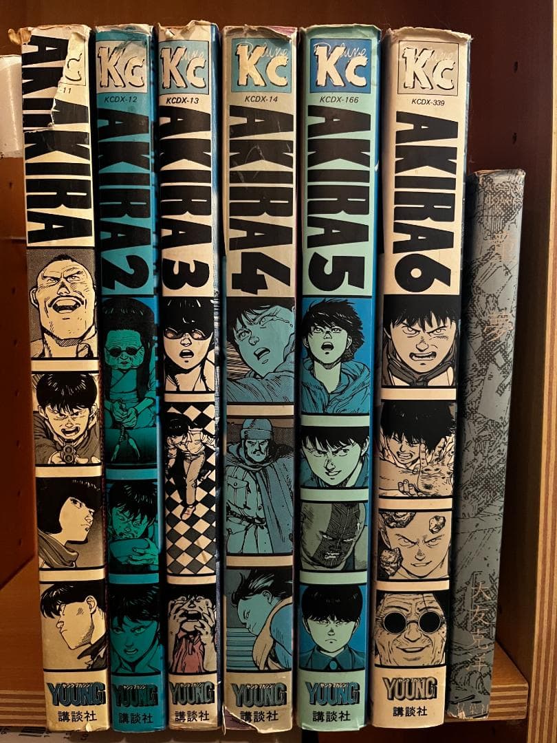 AKIRA 全6巻セット＋童夢 大友克洋 - メルカリ