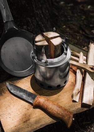 バーベキュー・調理用品 Bushbuddy Stove & Titanium Pot