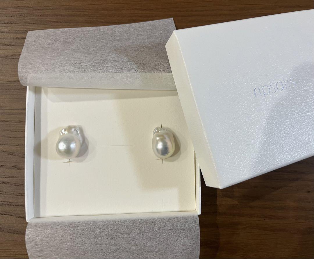 【お値下げ】ripsalis バロックパール　イヤリング　Sランク