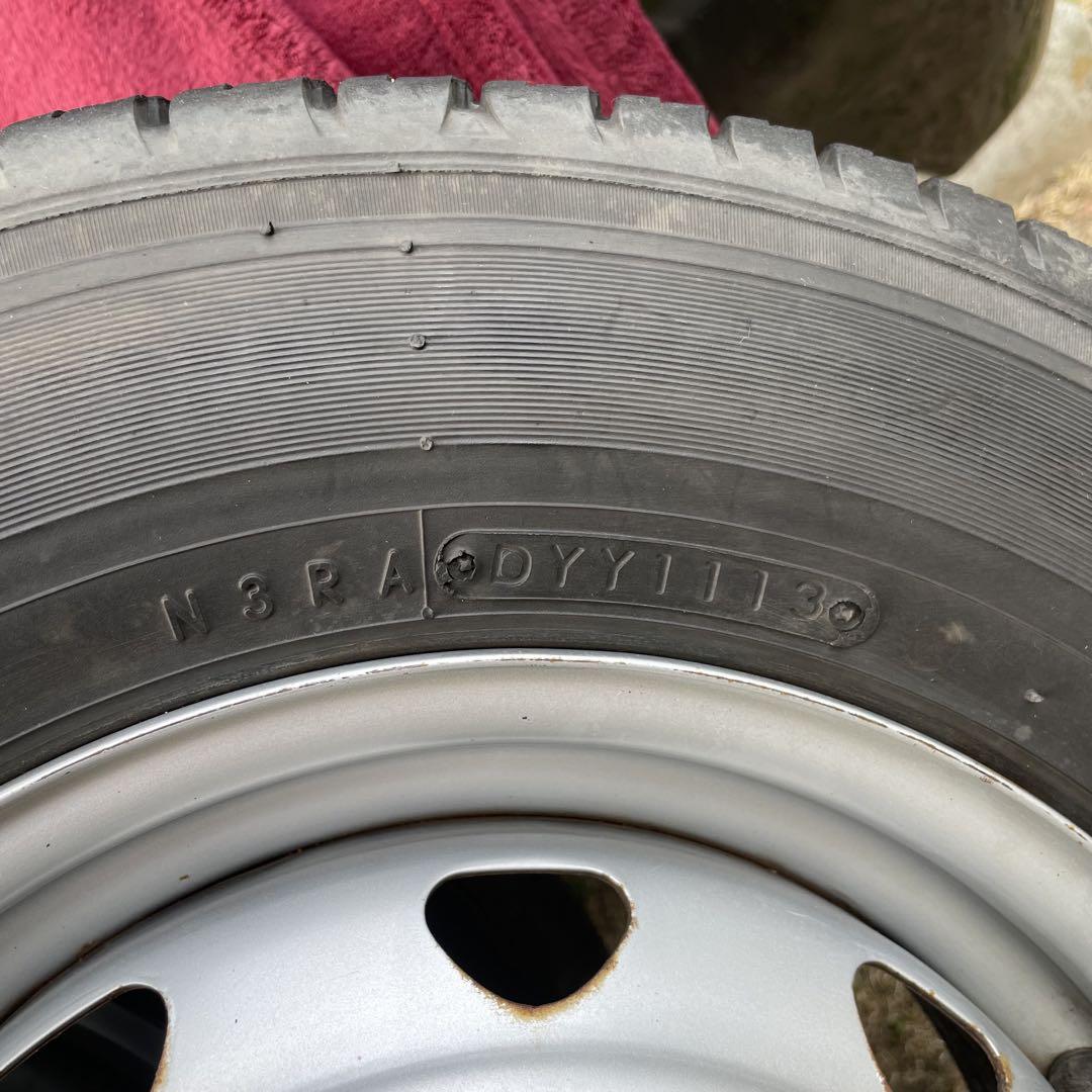 軽トラ 軽バン 145R12 LT 6PR ホイール タイヤ セット
