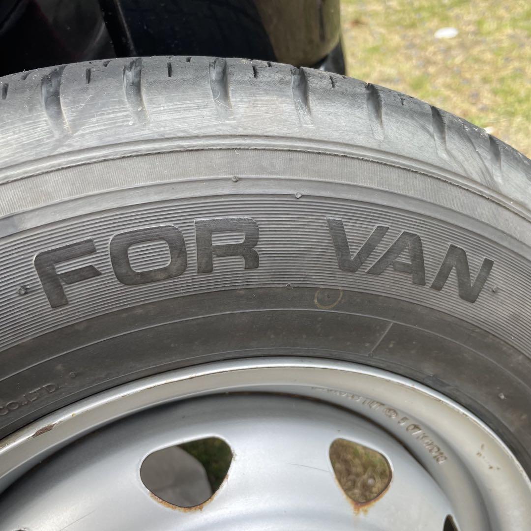 軽トラ 軽バン 145R12 LT 6PR ホイール タイヤ セット