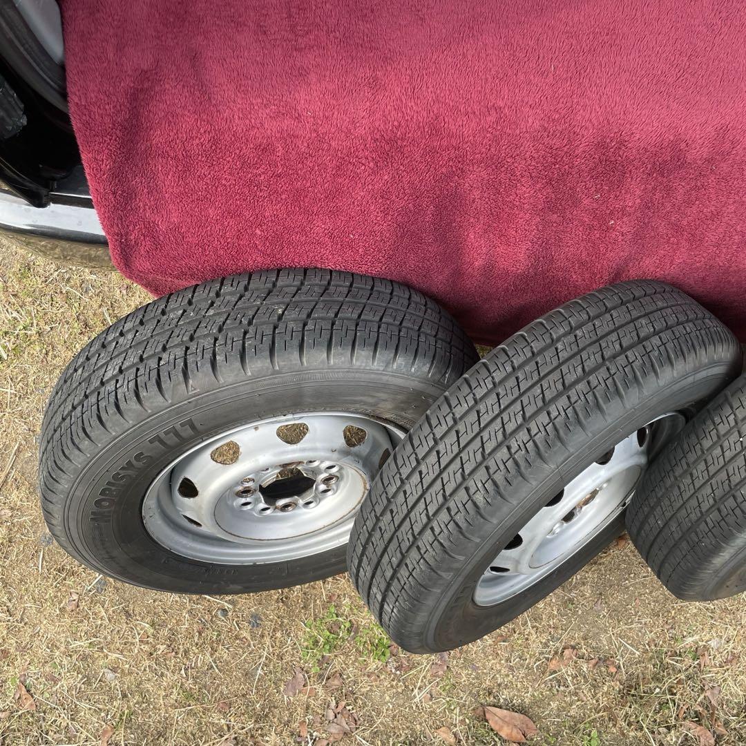軽トラ 軽バン 145R12 LT 6PR ホイール タイヤ セット