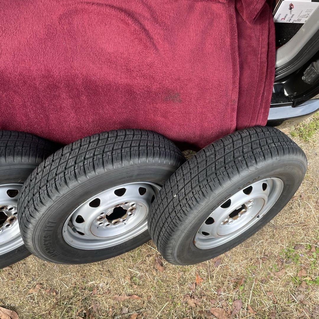 軽トラ 軽バン 145R12 LT 6PR ホイール タイヤ セット