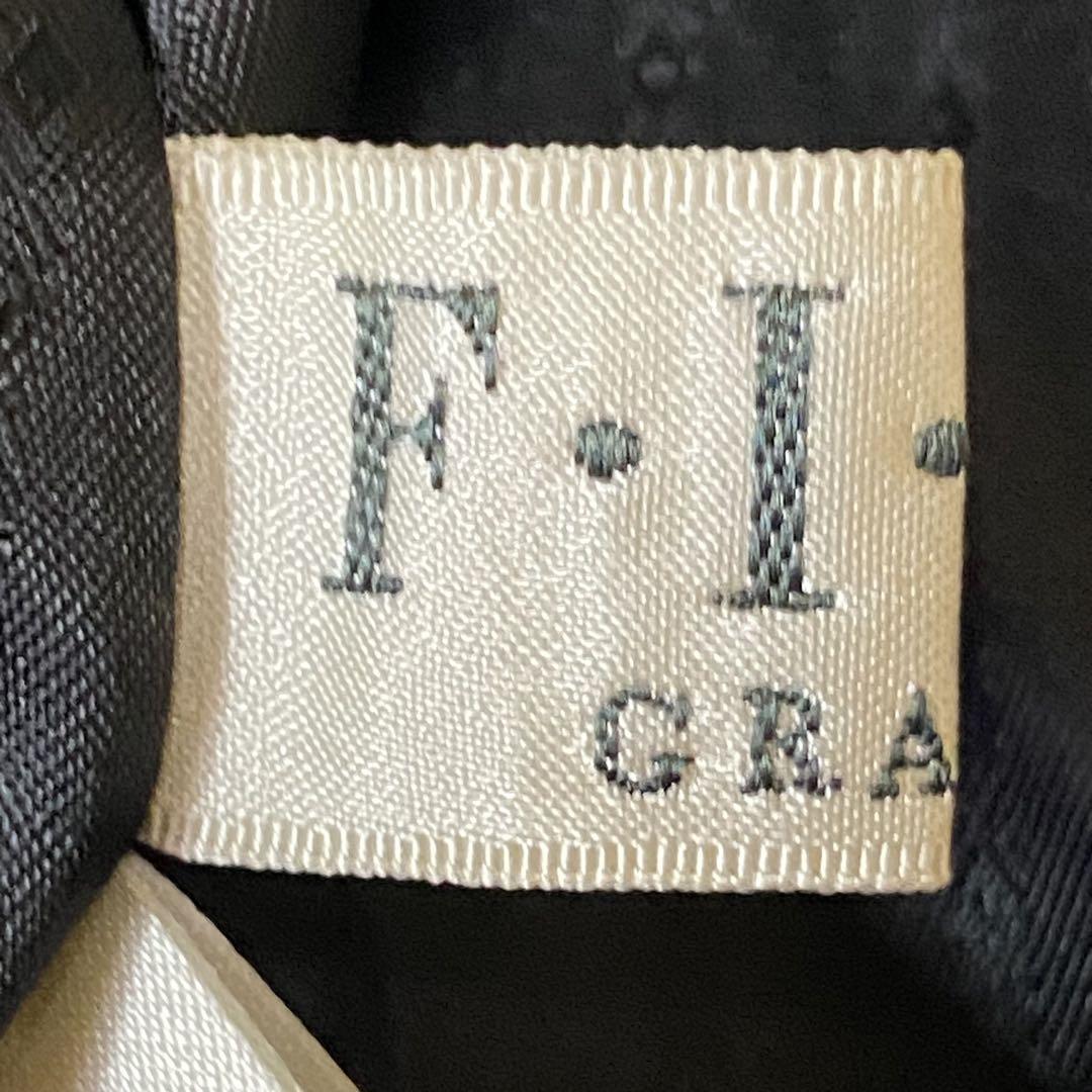 FIAC GRANDE ファー付き　ロングダウンジャケット　ブラック