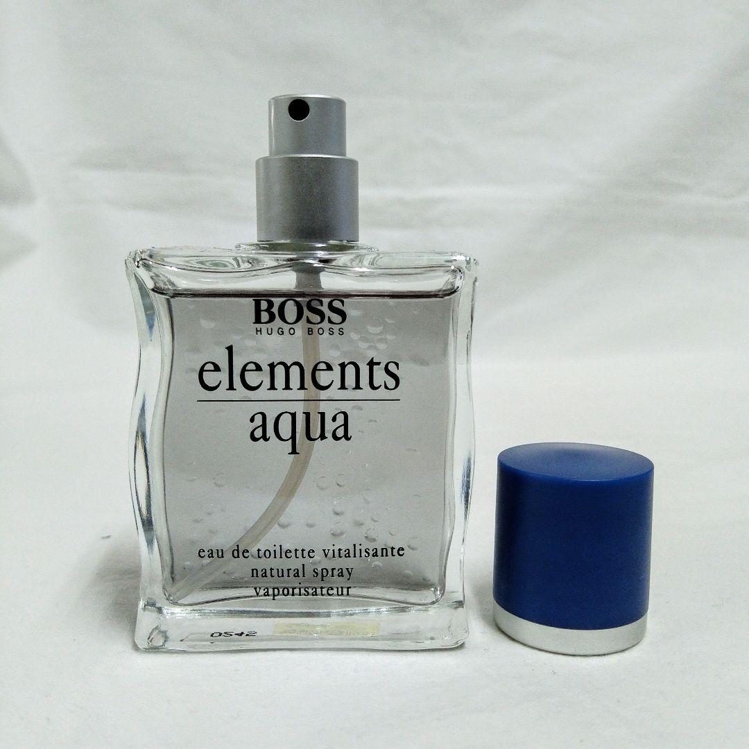 レア HUGO BOSS elements aqua 50ml メンズ 香水