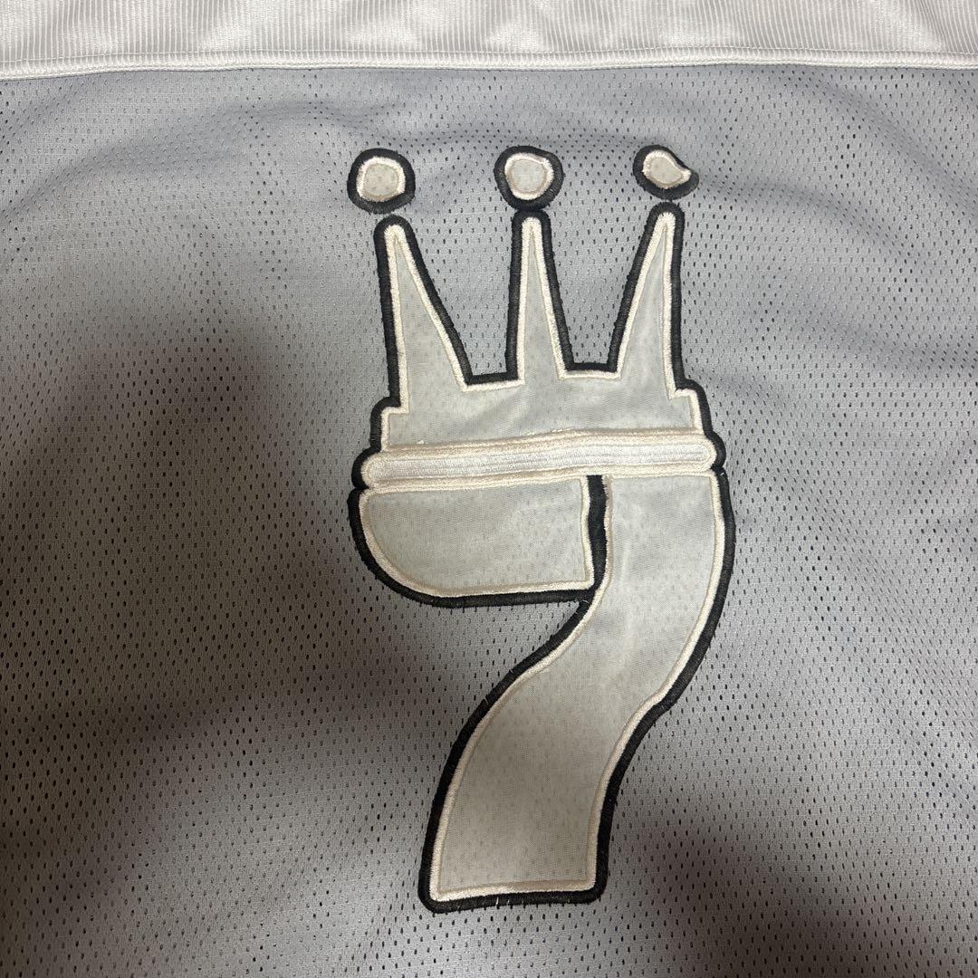 DADA supreme ホッケーシャツ 2XL ガンメタ メッシュ