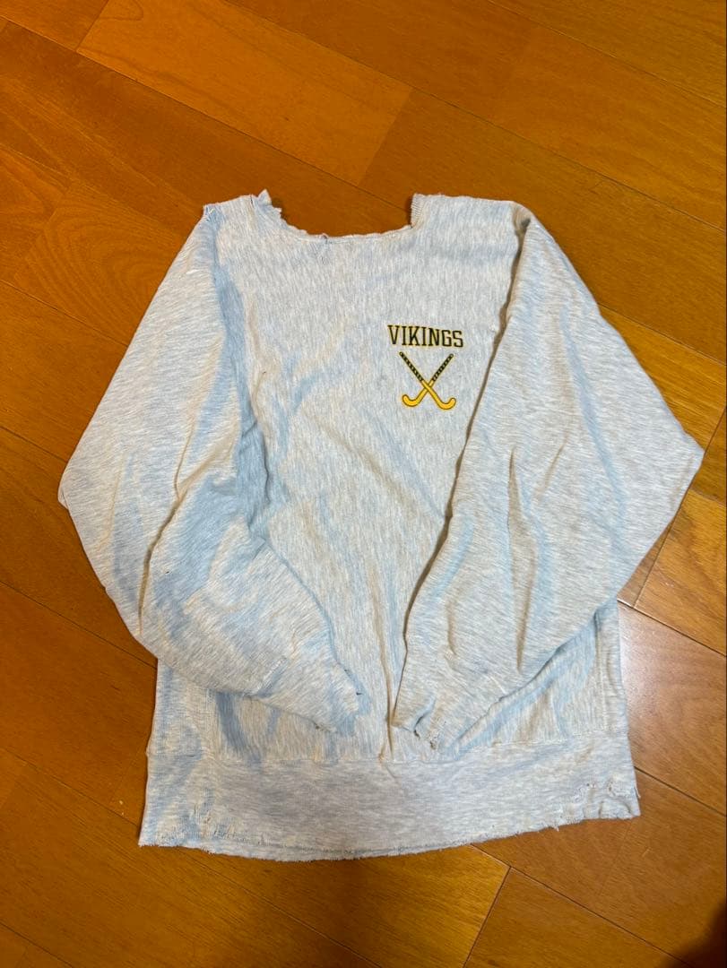 希少90年代Champion Reverse Weave スウェットXL グレー