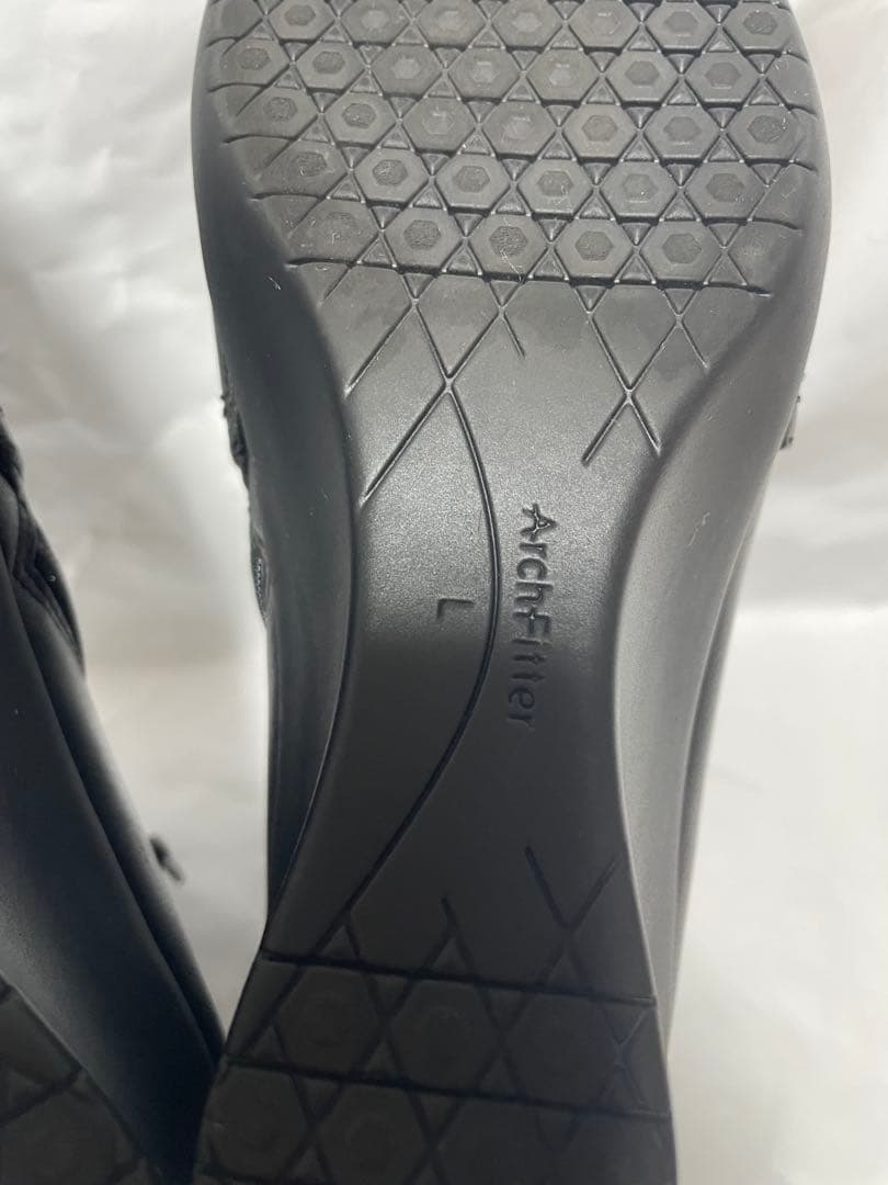 AKAISHI ショートブーツ サイドジップ ウェッジヒール Lサイズ 極美品 AKAISHI ショートブーツ サイドジップ ウェッジヒール Lサイズ 極美品